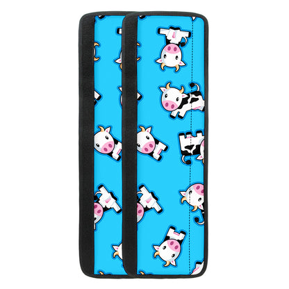Cute Cartoon Baby Cow Pattern Print Refrigerator Handle Covers