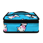 Cute Cartoon Baby Cow Pattern Print Small Lunch Bag