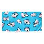 Cute Cartoon Baby Cow Pattern Print Towel