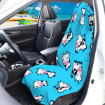 Cute Cartoon Baby Cow Pattern Print Waterproof Car Seat Cover