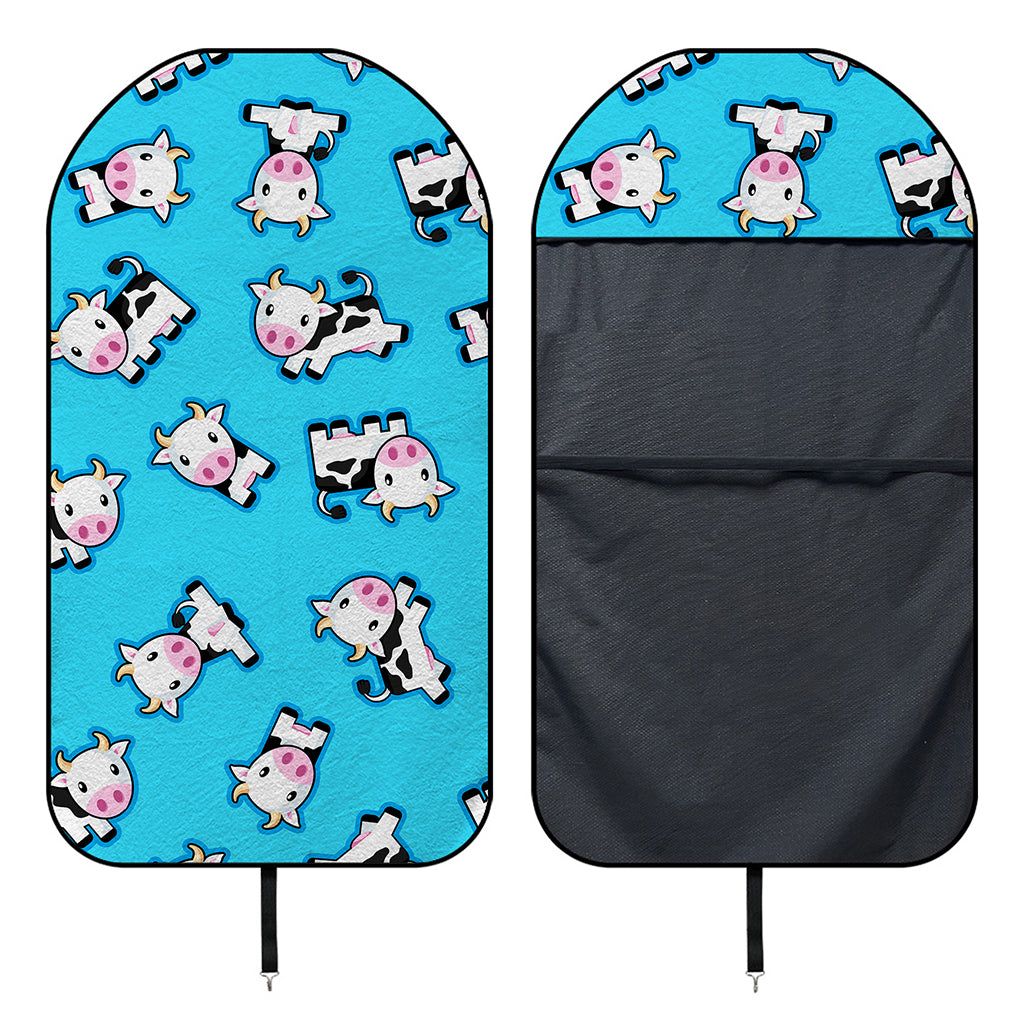 Cute Cartoon Baby Cow Pattern Print Waterproof Car Seat Cover