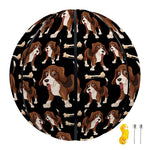 Cute Cartoon Beagle Pattern Print Basketball