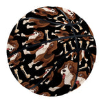 Cute Cartoon Beagle Pattern Print Basketball