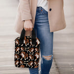 Cute Cartoon Beagle Pattern Print Bible Tote Bag