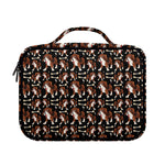 Cute Cartoon Beagle Pattern Print Briefcase Bible Bag