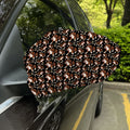 Cute Cartoon Beagle Pattern Print Car Side Mirror Covers