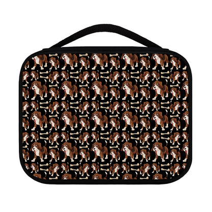 Cute Cartoon Beagle Pattern Print Classic Bible Case