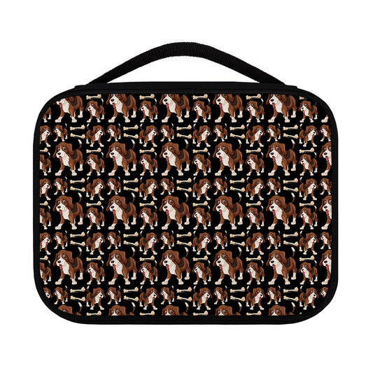 Cute Cartoon Beagle Pattern Print Classic Bible Case