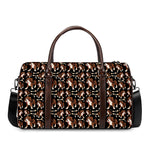 Cute Cartoon Beagle Pattern Print Duffle Bag
