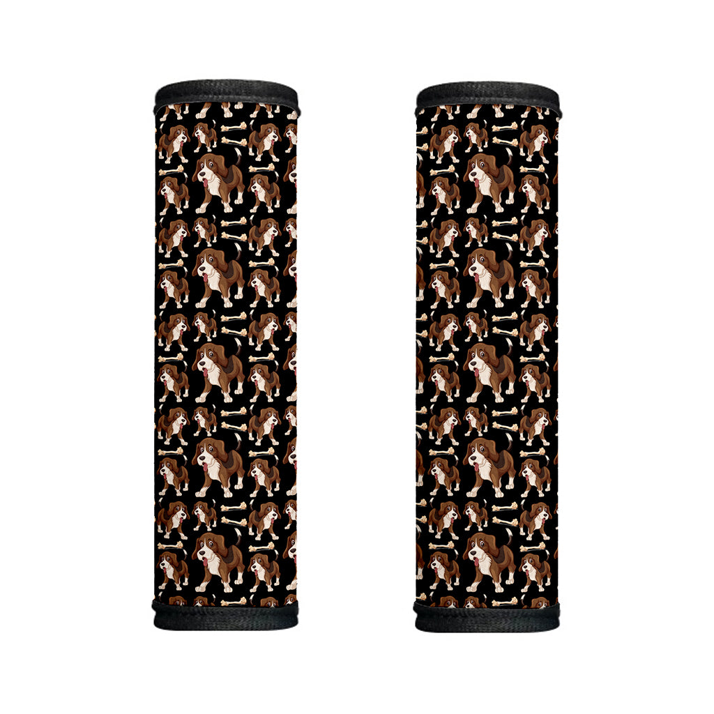 Cute Cartoon Beagle Pattern Print Handle Covers