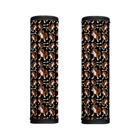 Cute Cartoon Beagle Pattern Print Handle Covers