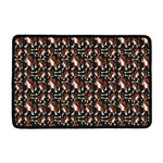 Cute Cartoon Beagle Pattern Print Kitchen Mat