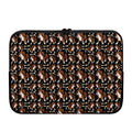 Cute Cartoon Beagle Pattern Print Laptop Sleeve
