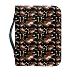 Cute Cartoon Beagle Pattern Print Leather Bible Cover