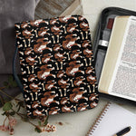 Cute Cartoon Beagle Pattern Print Leather Bible Cover