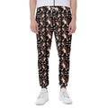 Cute Cartoon Beagle Pattern Print Joggers