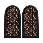 Cute Cartoon Beagle Pattern Print Skillet Handle Cover