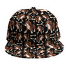 Cute Cartoon Beagle Pattern Print Snapback Cap