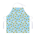 Cute Cartoon Bee Pattern Print Adjustable Apron