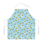 Cute Cartoon Bee Pattern Print Adjustable Apron