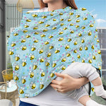 Cute Cartoon Bee Pattern Print Baby Seat Cover