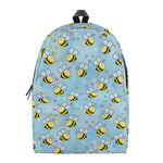 Cute Cartoon Bee Pattern Print Backpack
