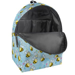 Cute Cartoon Bee Pattern Print Backpack
