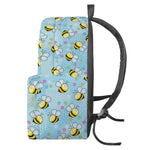 Cute Cartoon Bee Pattern Print Backpack