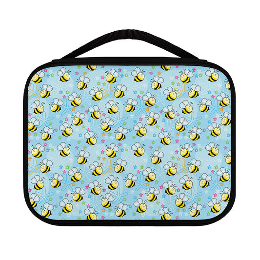 Cute Cartoon Bee Pattern Print Classic Bible Case