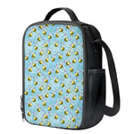 Cute Cartoon Bee Pattern Print Crossbody Lunch Bag