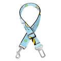 Cute Cartoon Bee Pattern Print Dog Seat Belt