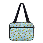 Cute Cartoon Bee Pattern Print Double Strap Bible Bag