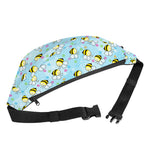 Cute Cartoon Bee Pattern Print Fanny Pack