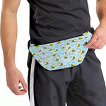 Cute Cartoon Bee Pattern Print Fanny Pack