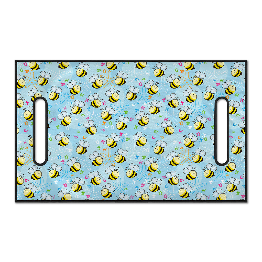 Cute Cartoon Bee Pattern Print Golf Cart Seat Cover