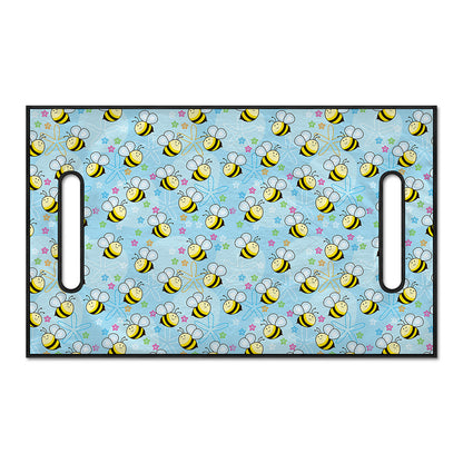 Cute Cartoon Bee Pattern Print Golf Cart Seat Cover