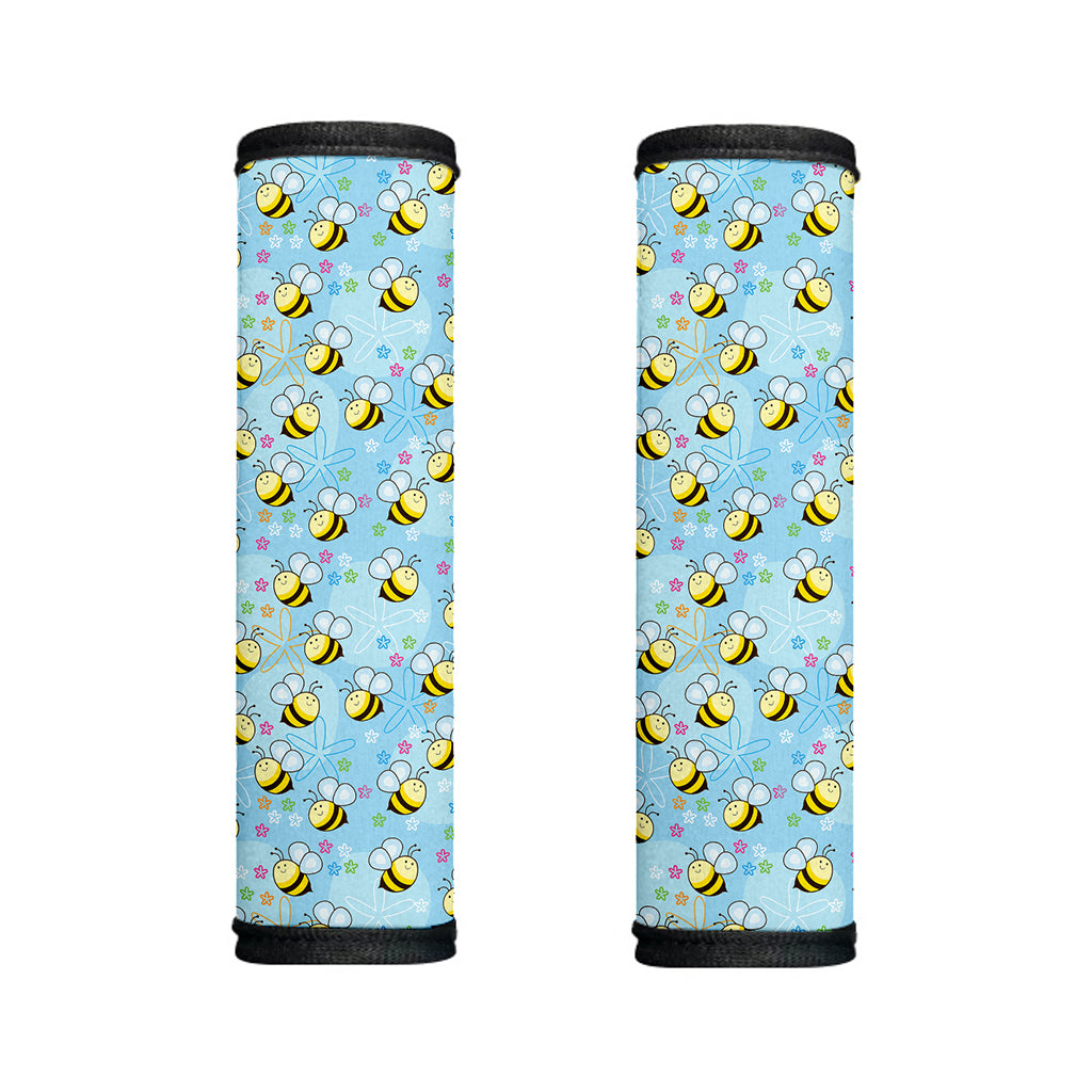 Cute Cartoon Bee Pattern Print Handle Covers