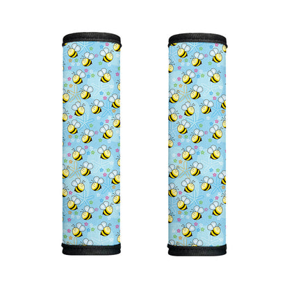 Cute Cartoon Bee Pattern Print Handle Covers