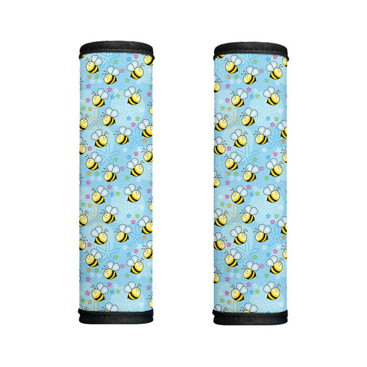 Cute Cartoon Bee Pattern Print Handle Covers