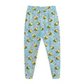 Cute Cartoon Bee Pattern Print Jogger Pants