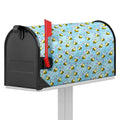 Cute Cartoon Bee Pattern Print Mailbox Cover