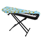 Cute Cartoon Bee Pattern Print Piano Keyboard Cover