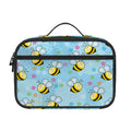 Cute Cartoon Bee Pattern Print Portable Lunch Bag