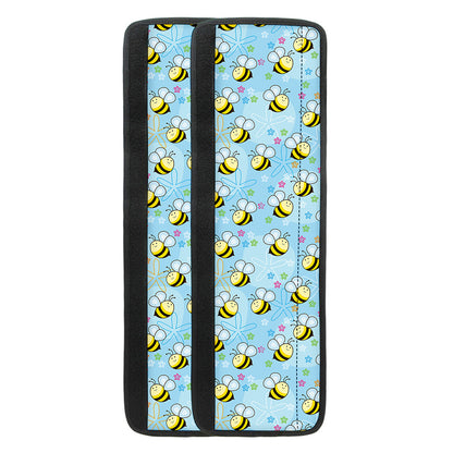Cute Cartoon Bee Pattern Print Refrigerator Handle Covers