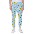 Cute Cartoon Bee Pattern Print Joggers
