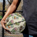 Cute Cartoon Cactus Pattern Print Basketball