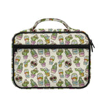 Cute Cartoon Cactus Pattern Print Briefcase Bible Bag