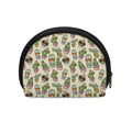 Cute Cartoon Cactus Pattern Print Coin Purse