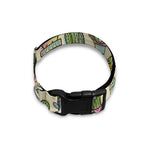 Cute Cartoon Cactus Pattern Print Dog Collar