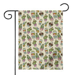 Cute Cartoon Cactus Pattern Print House Flag